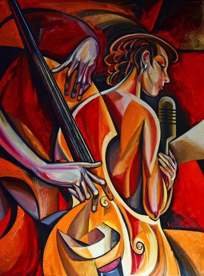 Body & Soul Oil on Canvas Size 130x100
