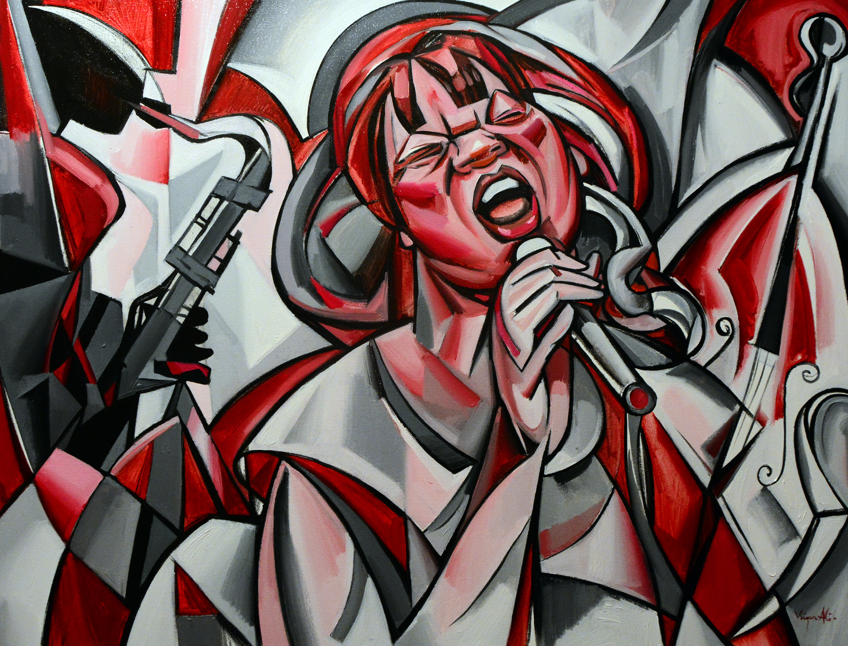 Ella Oil on Canvas Size 130x100