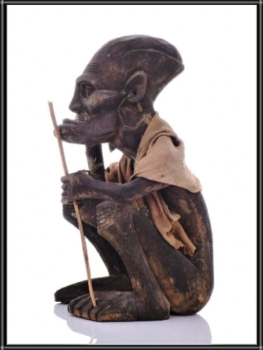 African Sculpture wood title_ Lukonto art