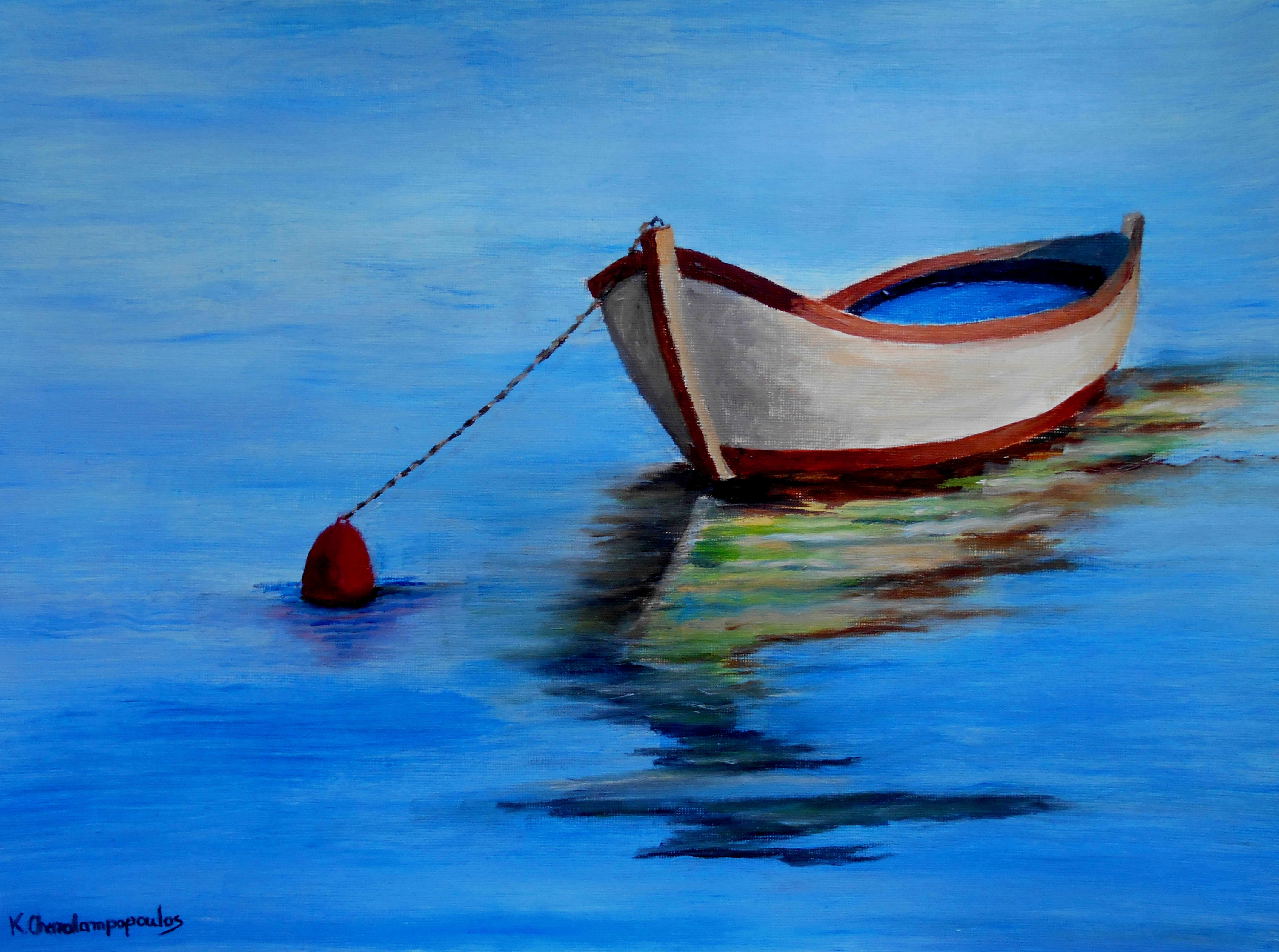 LONELY FISHING BOAT