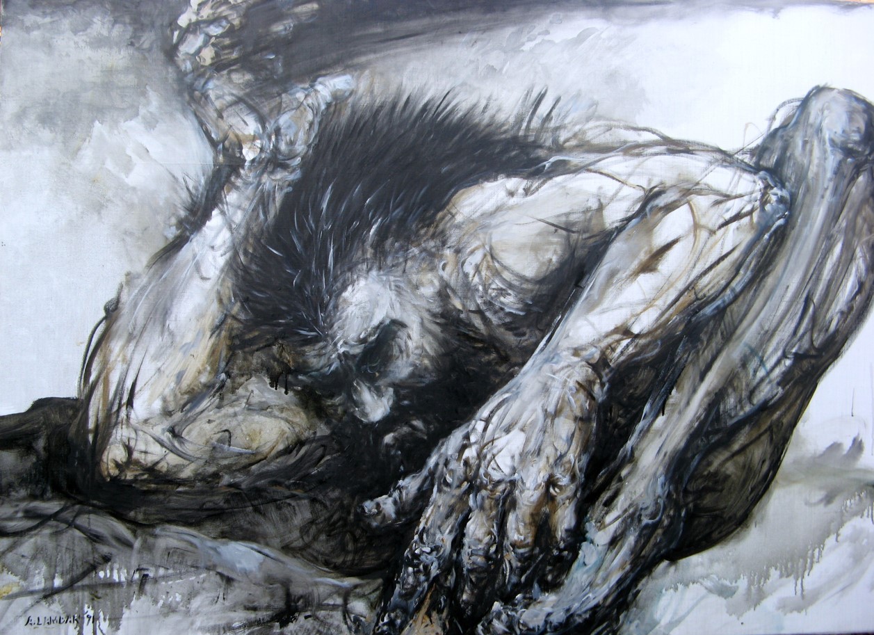 "Despair", oil on canvas, 100X150 cm