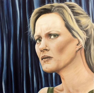 Anna Schudt Acryl, 80x80 cm