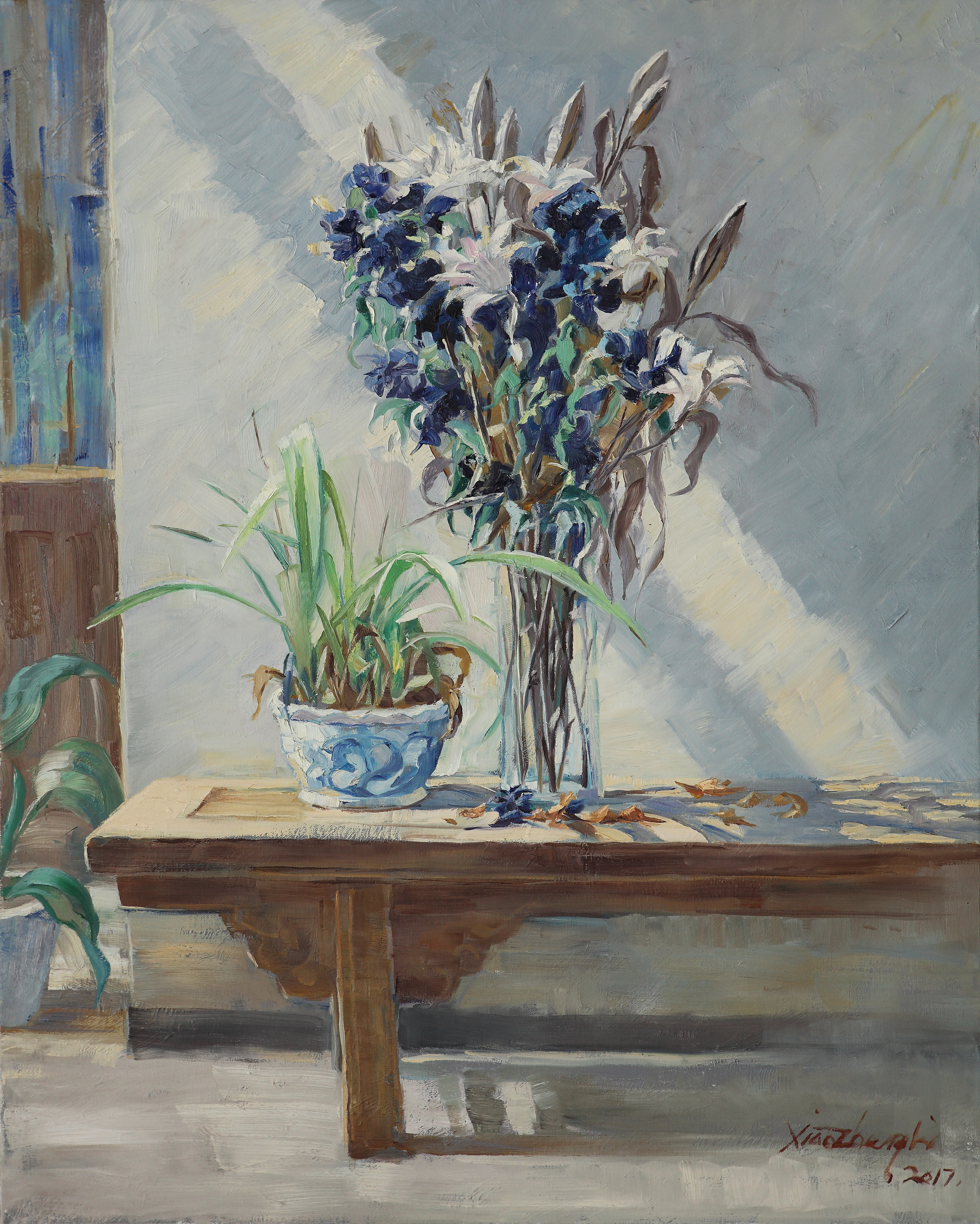 oil painting Fragrance 100×80cm