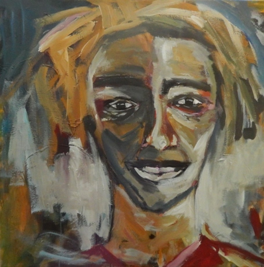 17-8. Jamila. 80x80 cm