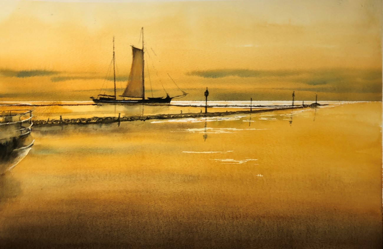 Sundown at Terschelling _Jan Min Netherlands € 950