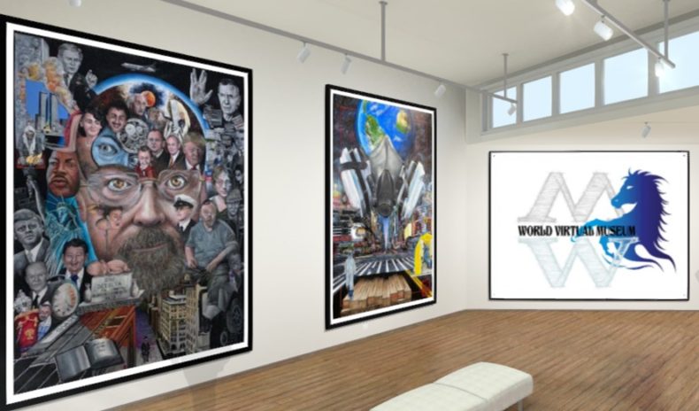 3d Exhibition Tour World Virtual Museum Artist And Art From All Over The World