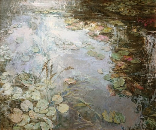Lilies oil on canvas 50x60 2017y